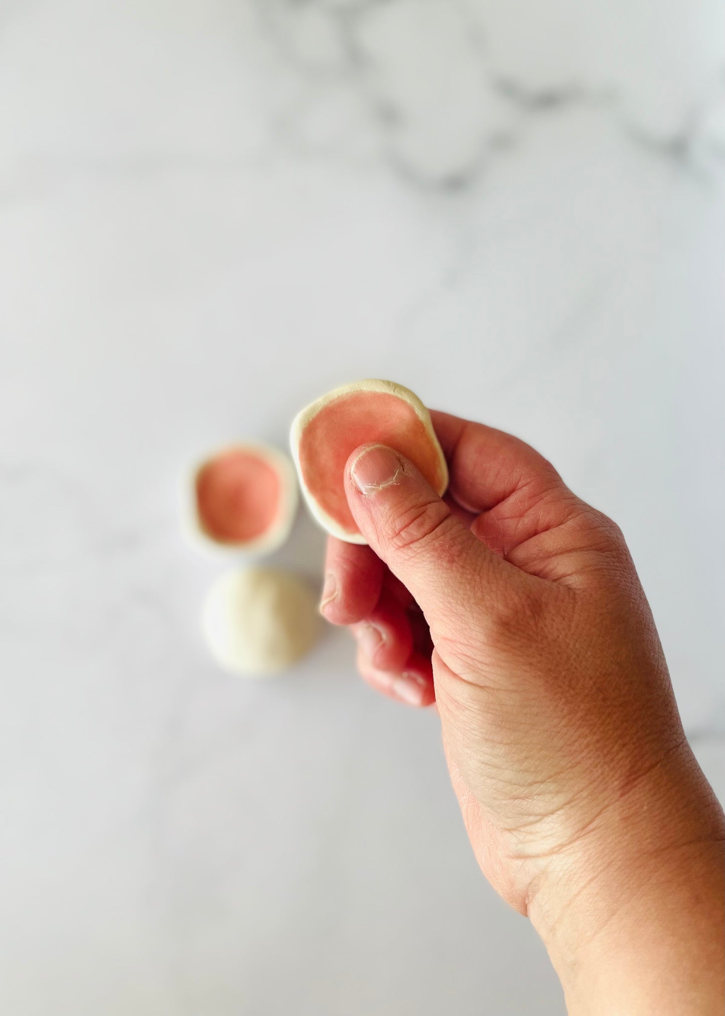 Worry stones pink