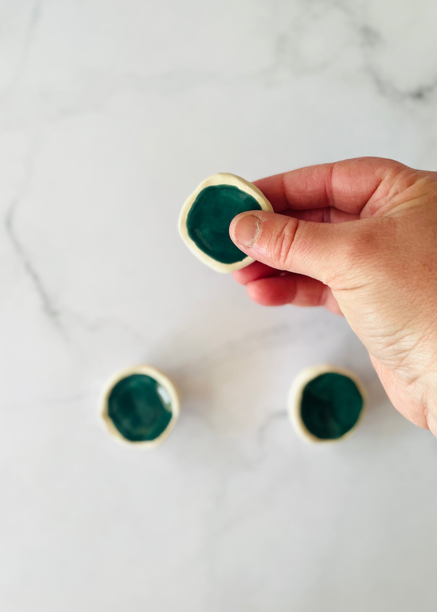 Worry stones Green